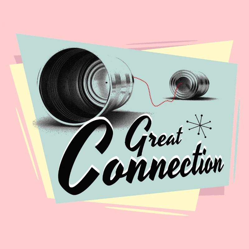 Fifties Great connection phone