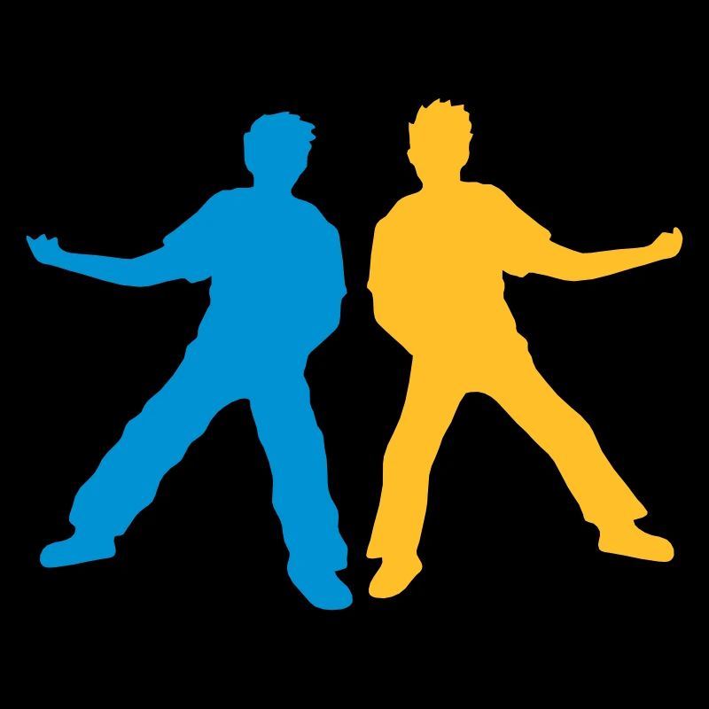 Team 2 Luftgitarre Freunde