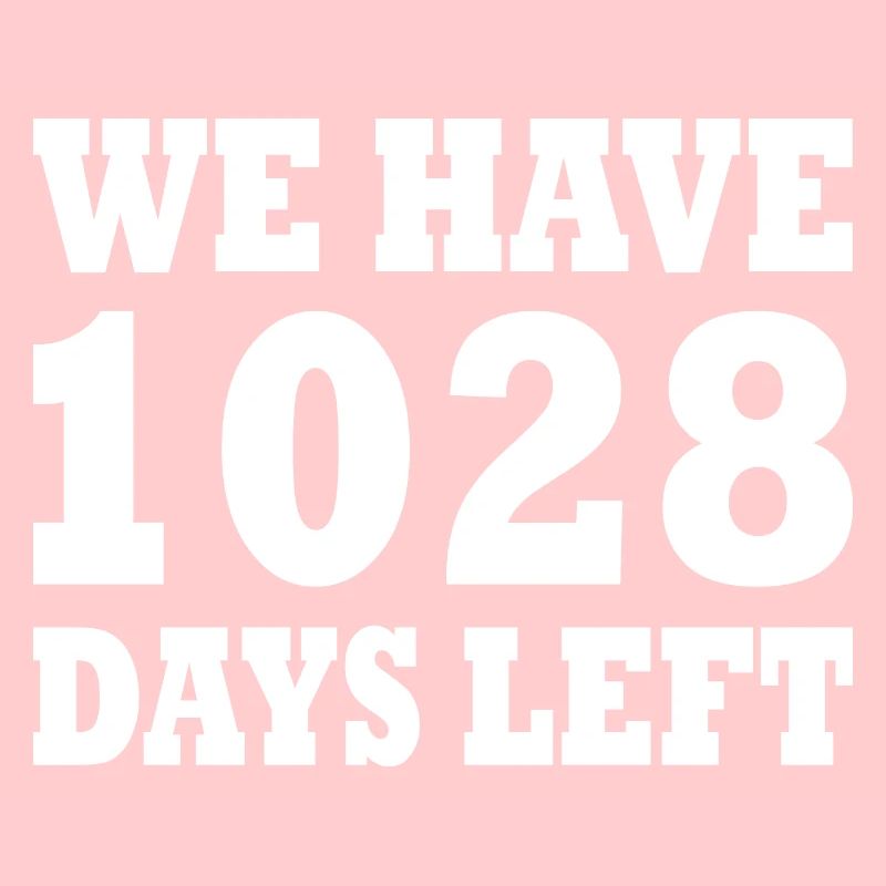we have 1028 days left