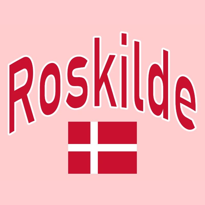 Drapeau de Roskilde Danemark