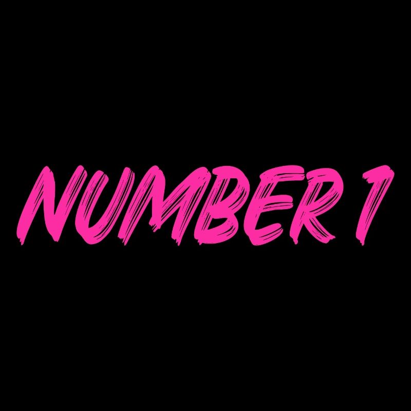 Number 1 - eins - erster - erste - 1 - Nummer 1