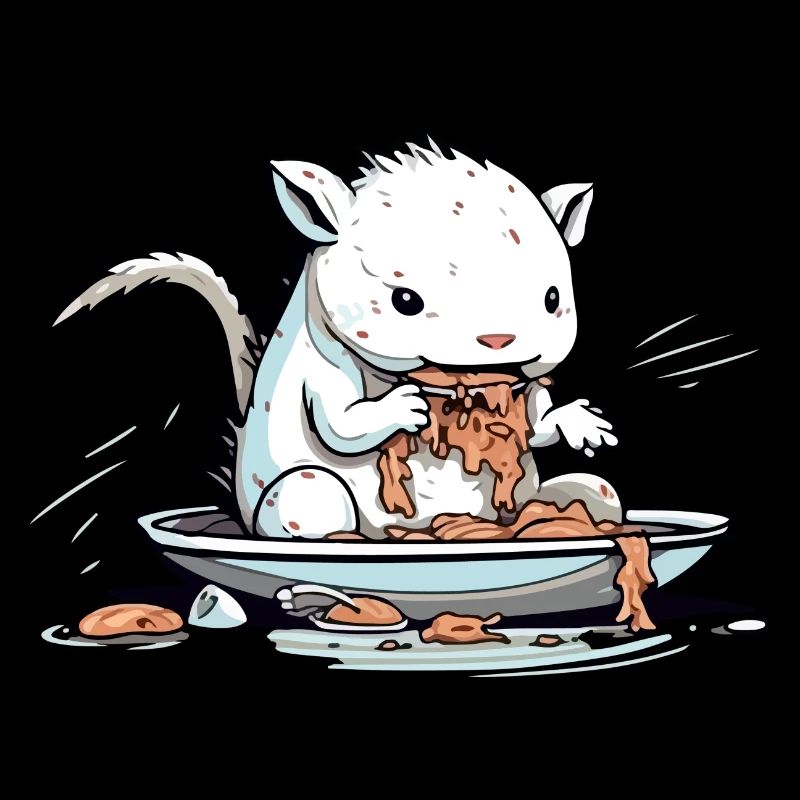 Axolotl noodle eater