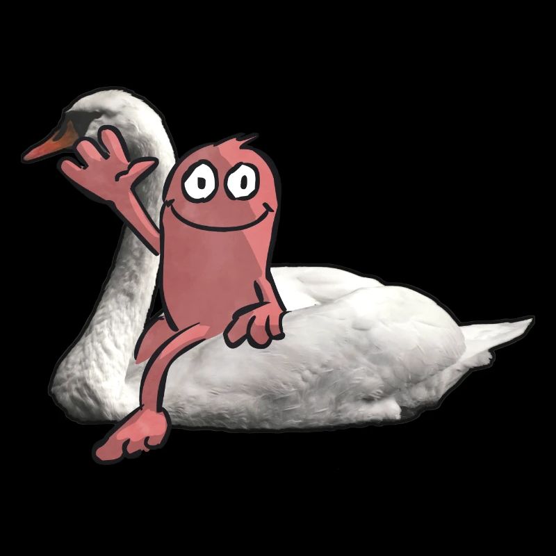 Schwan Reiter