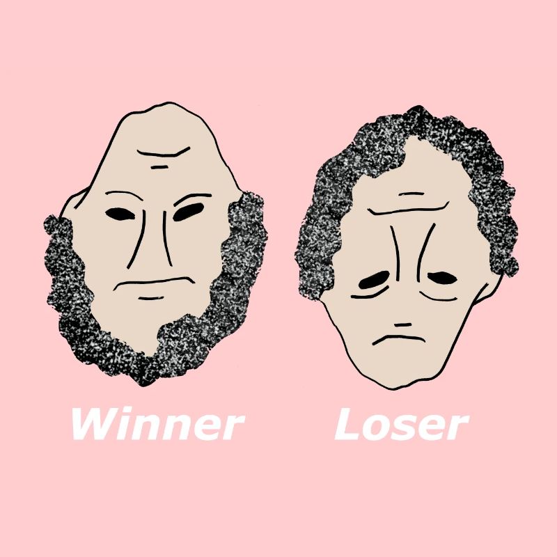 Winner & Loser (Gagnant Perdant) blanc