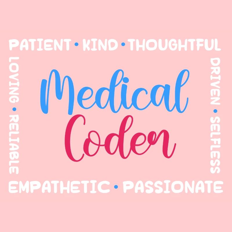 medical coder patient kind loving Design for a