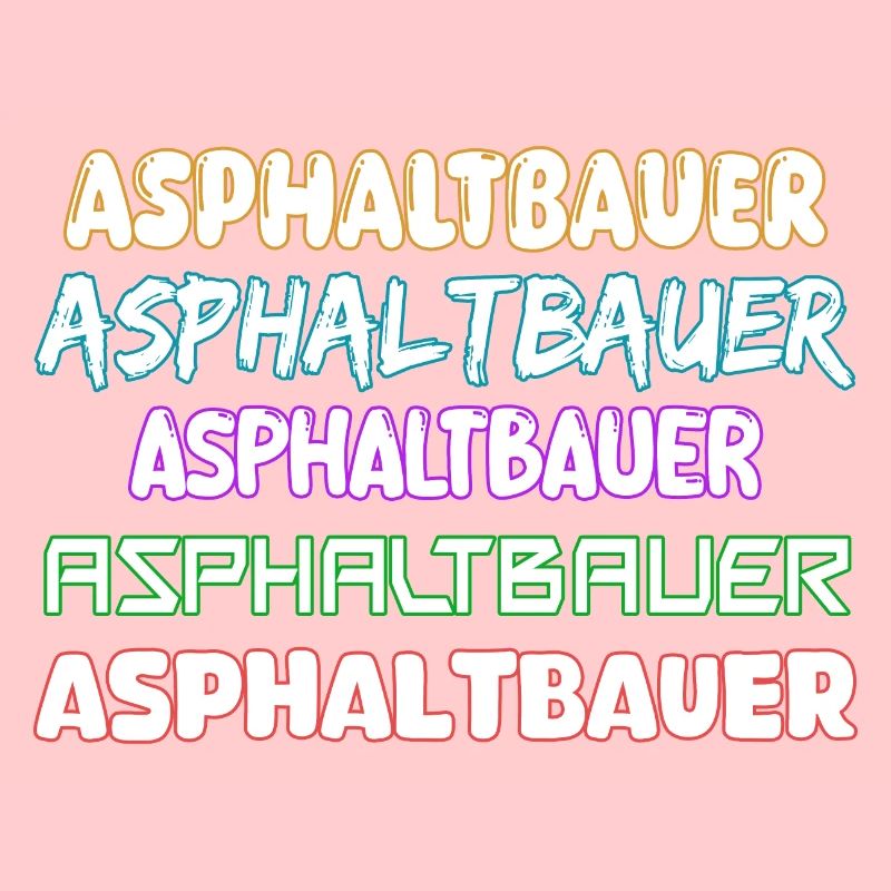 Constructeur d’asphalte comme métier