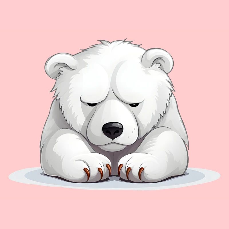 Grumpy Eisbär
