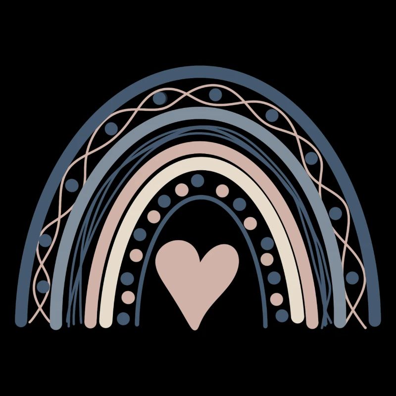 boho rainbow print rainbow neutral col