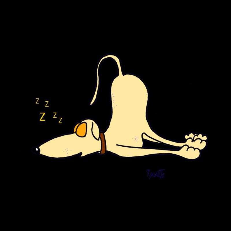 Greyhound - just sleeping