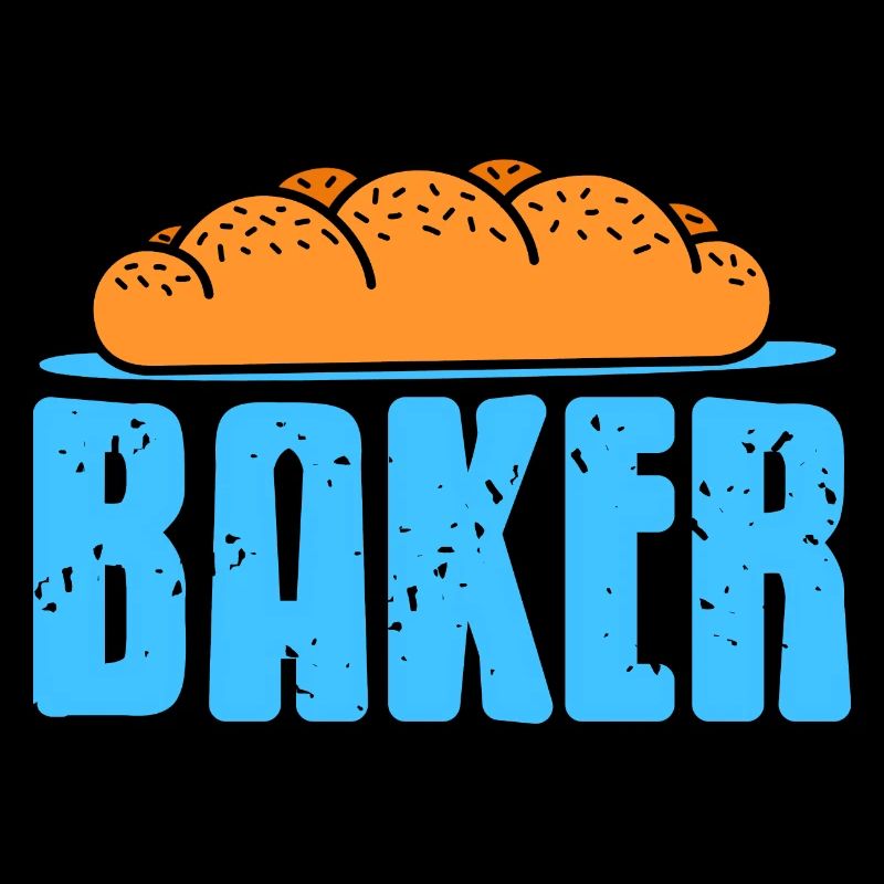 Awesome Retro BAKER Designs Baking Lovers T-Shirt