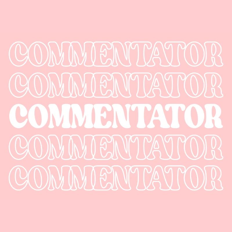 Commentateur Animateur Annonceur Diffuseur