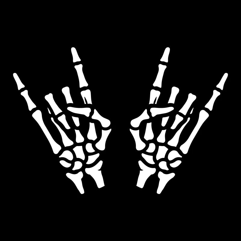 Hand Party Skeleton