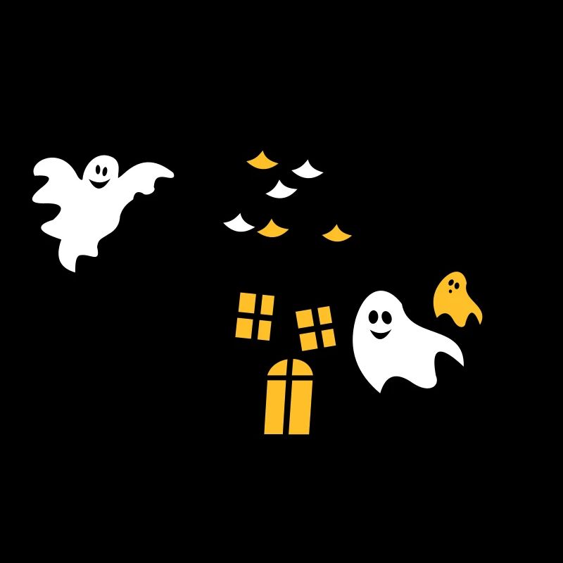 Halloween Ghosts Cute Child