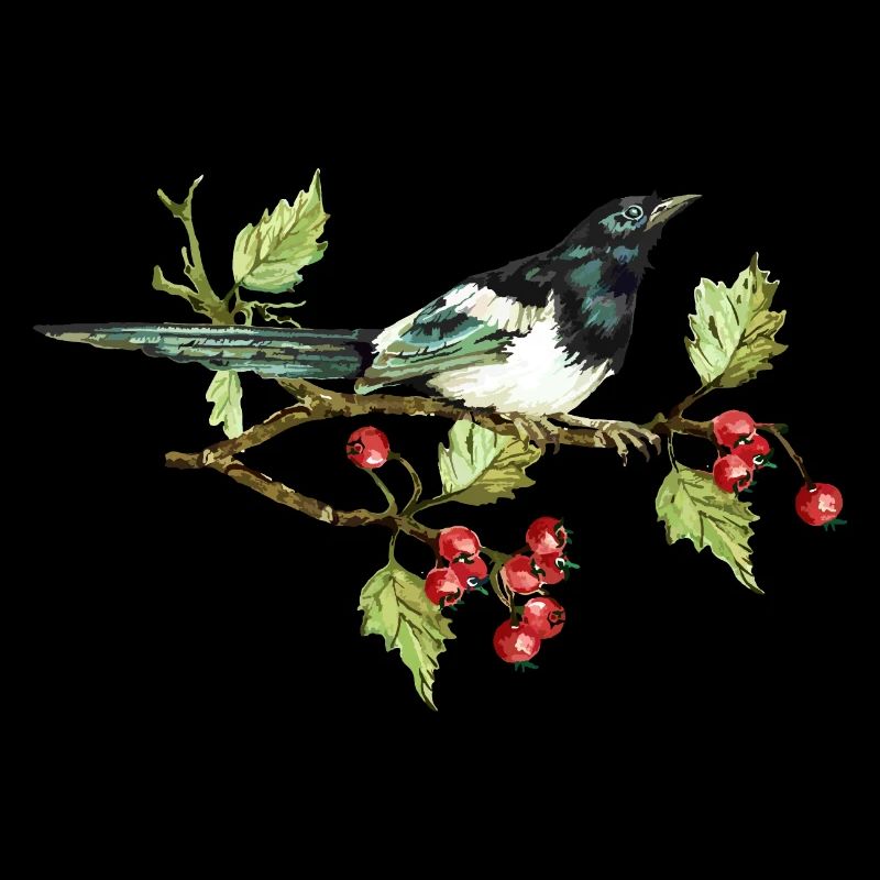 Bunter Vogel