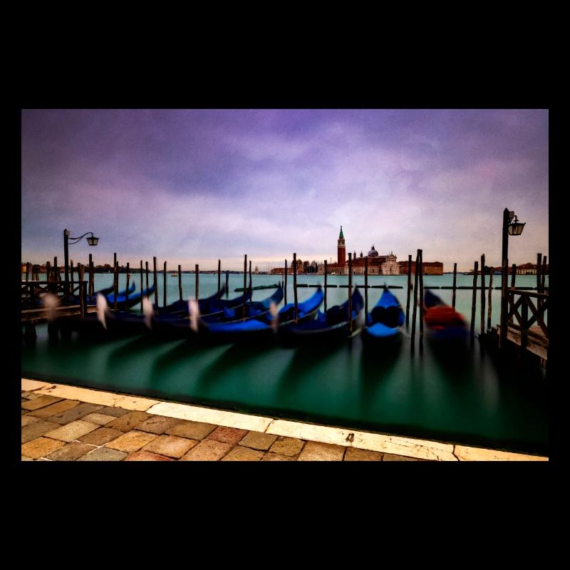 Gondolas in St. Mark's Square