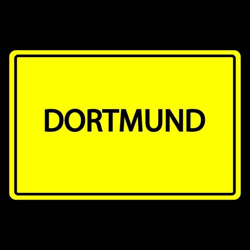 Town sign Dortmund