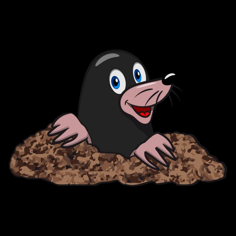 Mole earth Mole hedge garden cute cute