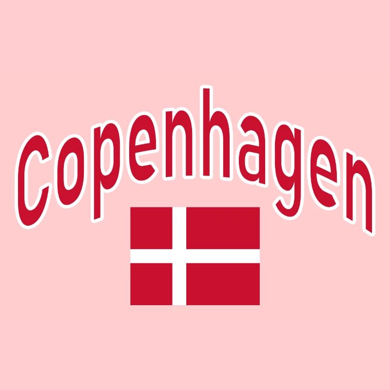Copenhague Danemark drapeau