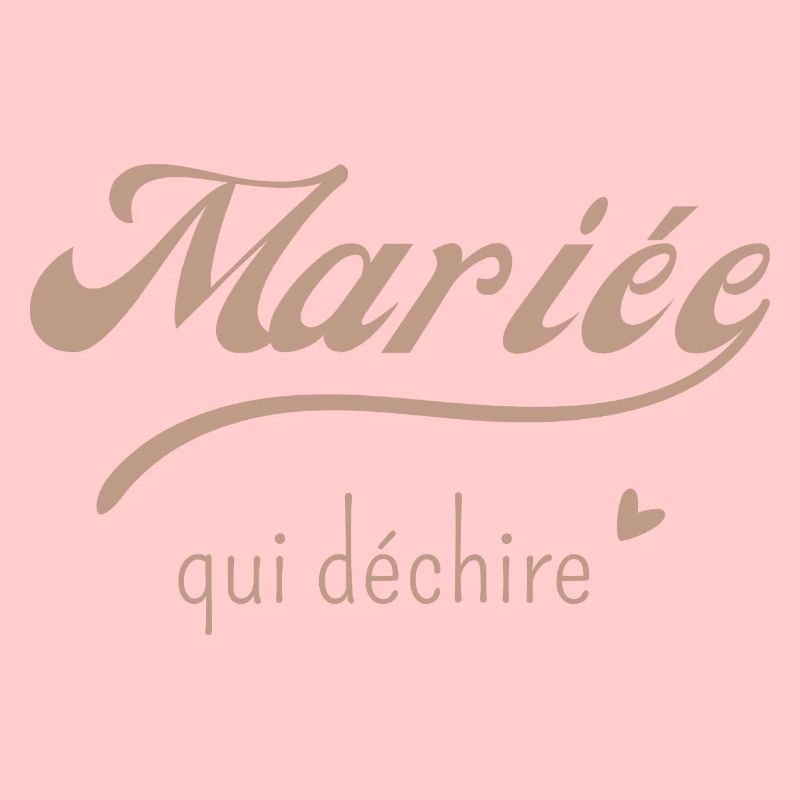 Mariée qui déchire