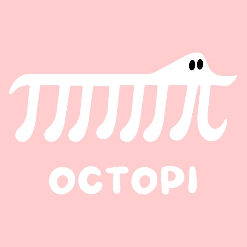Lustiges Pi Mathematik Design - Octopi mathe