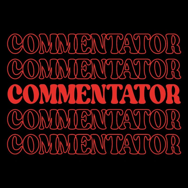 Kommentator Moderator Ansager Sender