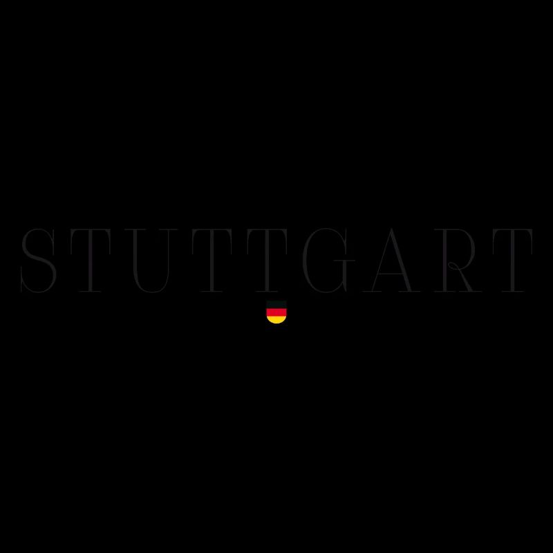 Stuttgart , Germany Style Design T-Shirt