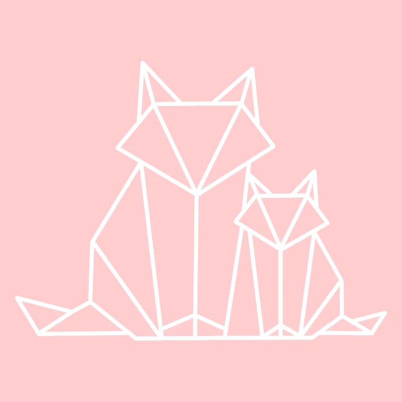Fuchs Geometrisch Linie