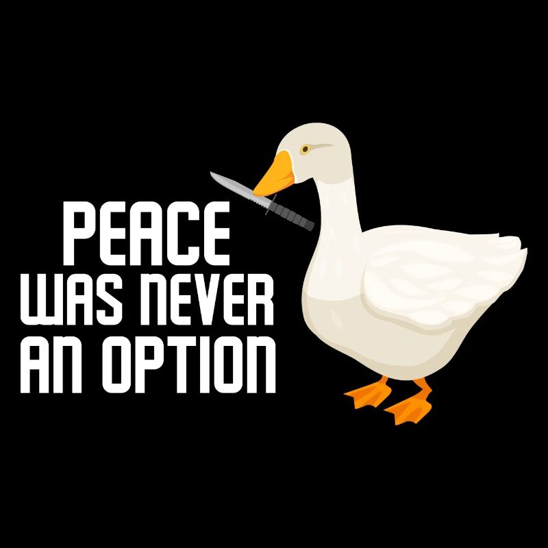 Peace Was Never An Option Goose Game