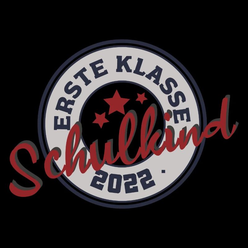 Kinder Schulkind 2022 Erste Klasse Einschulung