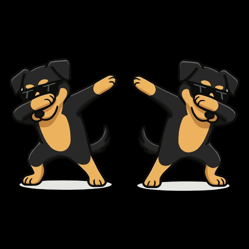 Bande dessinée pour chiens Dabbing 2