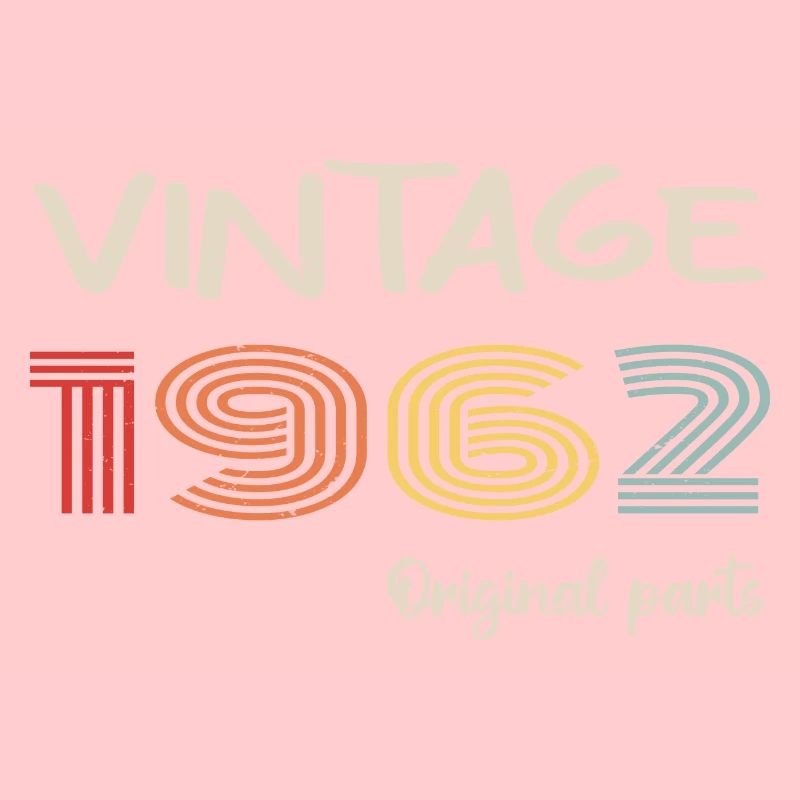 Original 1962 Vintage | Geburtstagsgeschenk 1962