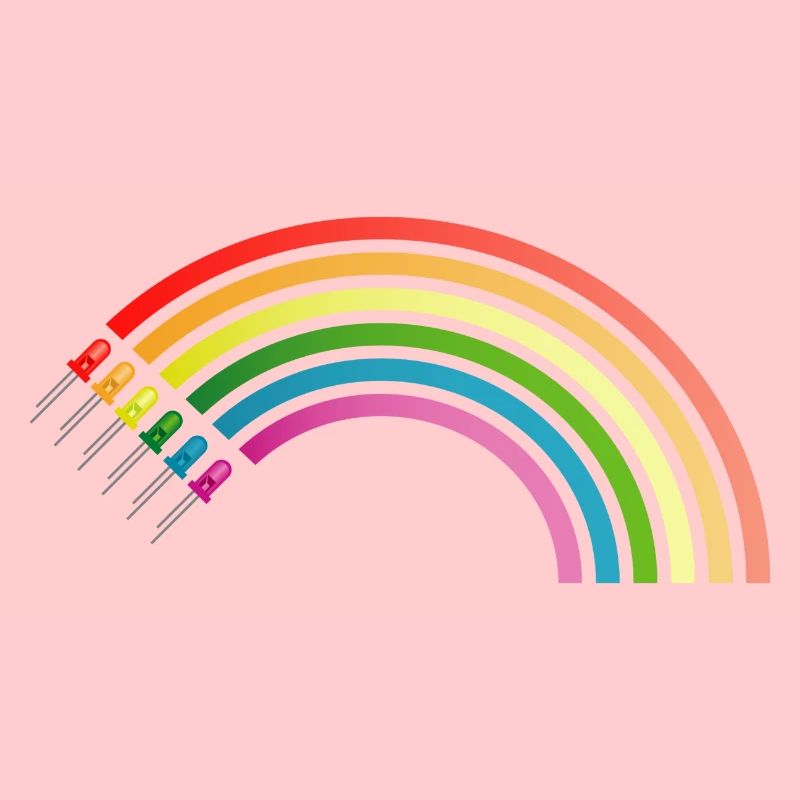 Regenbogen LED