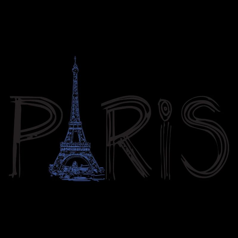 Paris et la Tour Eiffel
