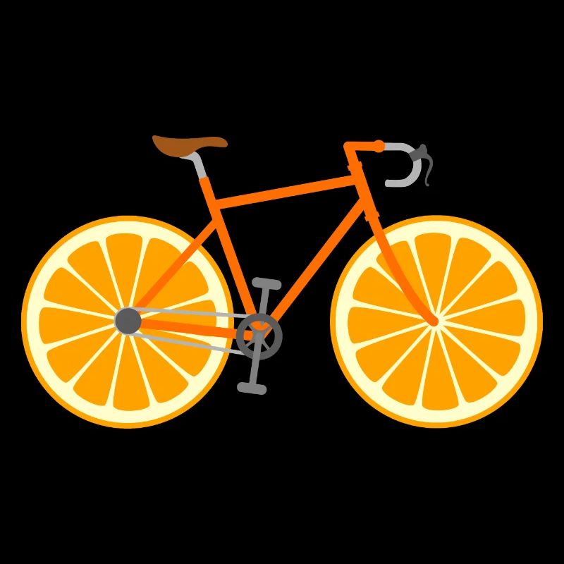 Vélo de route Vélo Fruit Fruit Orange