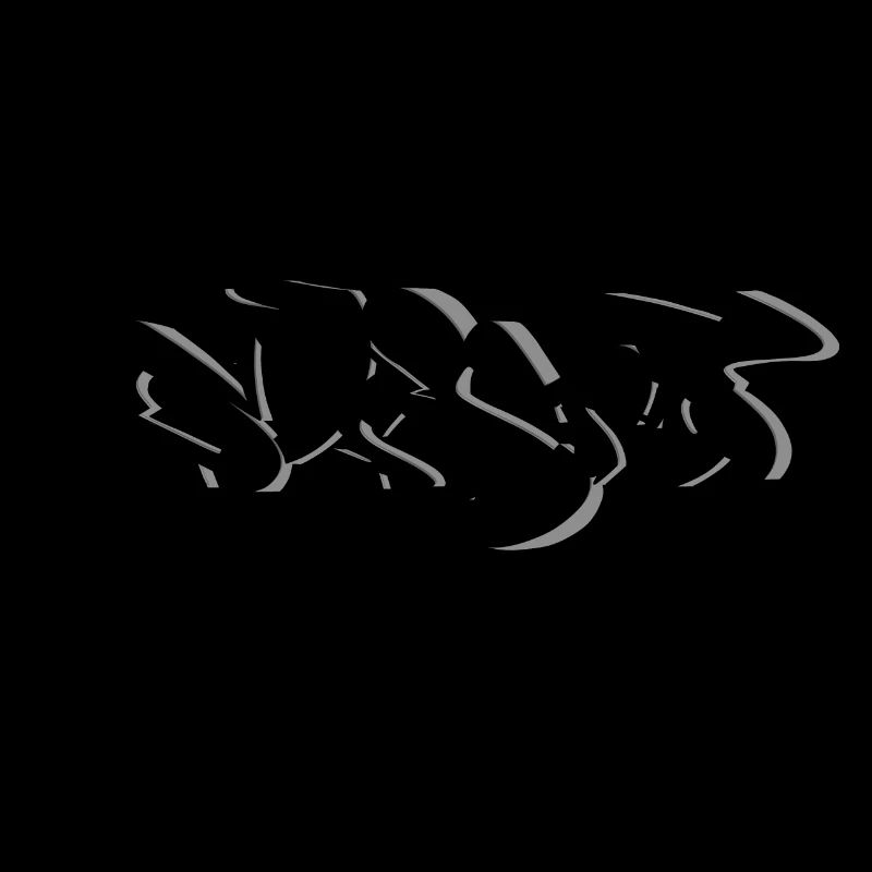 Black Lines Micro Graffiti