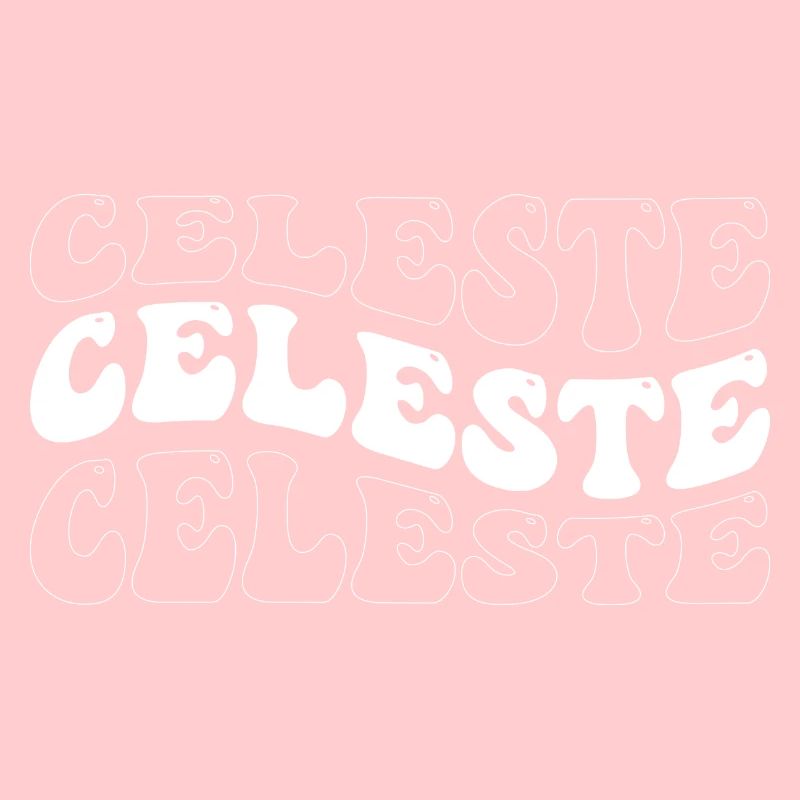 Funny Celeste Groovy 4 Men Women Cool Celeste Tie