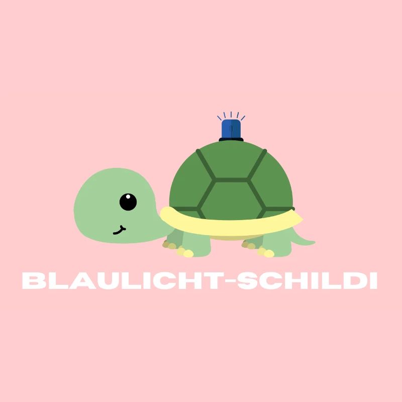Blaulicht-Schildi | Geschenk, Geschenkidee