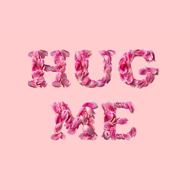 Hug Me with rose petals
