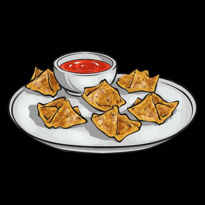 Krabben Rangoon Crabe Rangoon