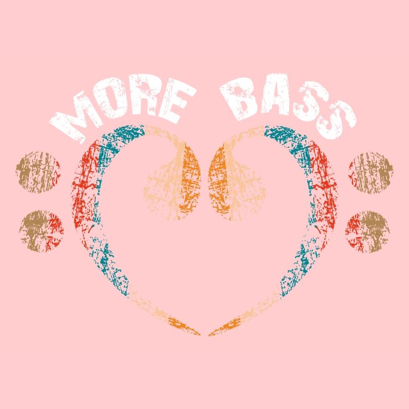 Plus de basses s’il vous plaît, grosse clé de fa