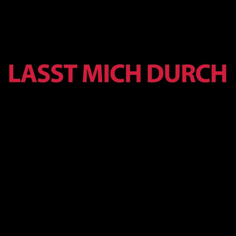 Lasst mich durch ich bin wichtig Chef Boss Kapitän