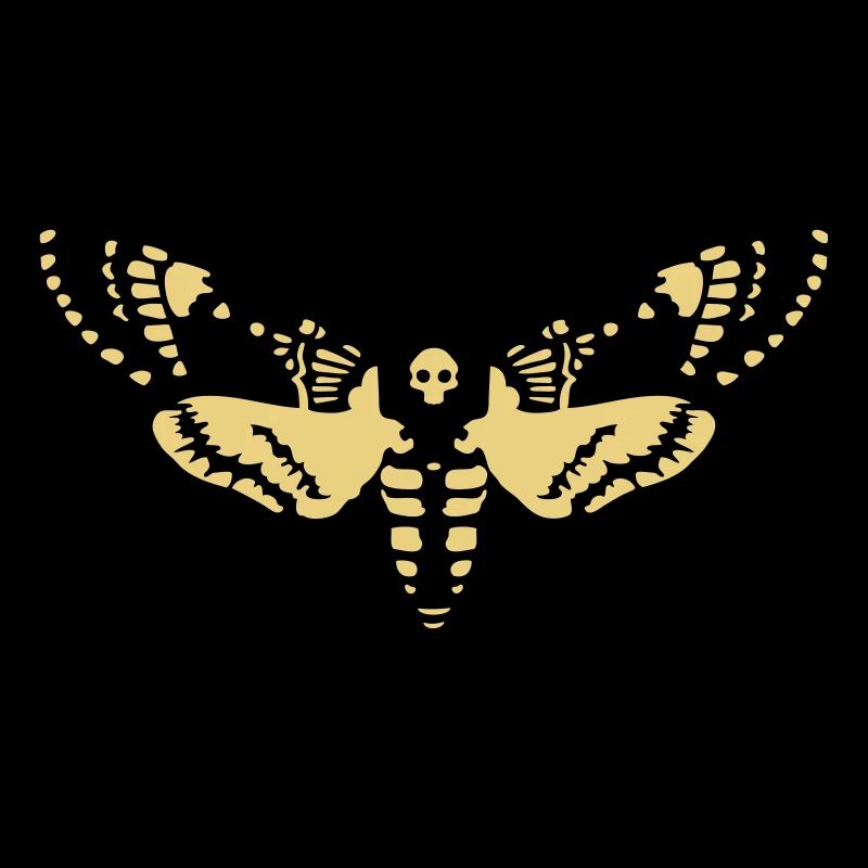 Sphinx Schädel butterfly skull