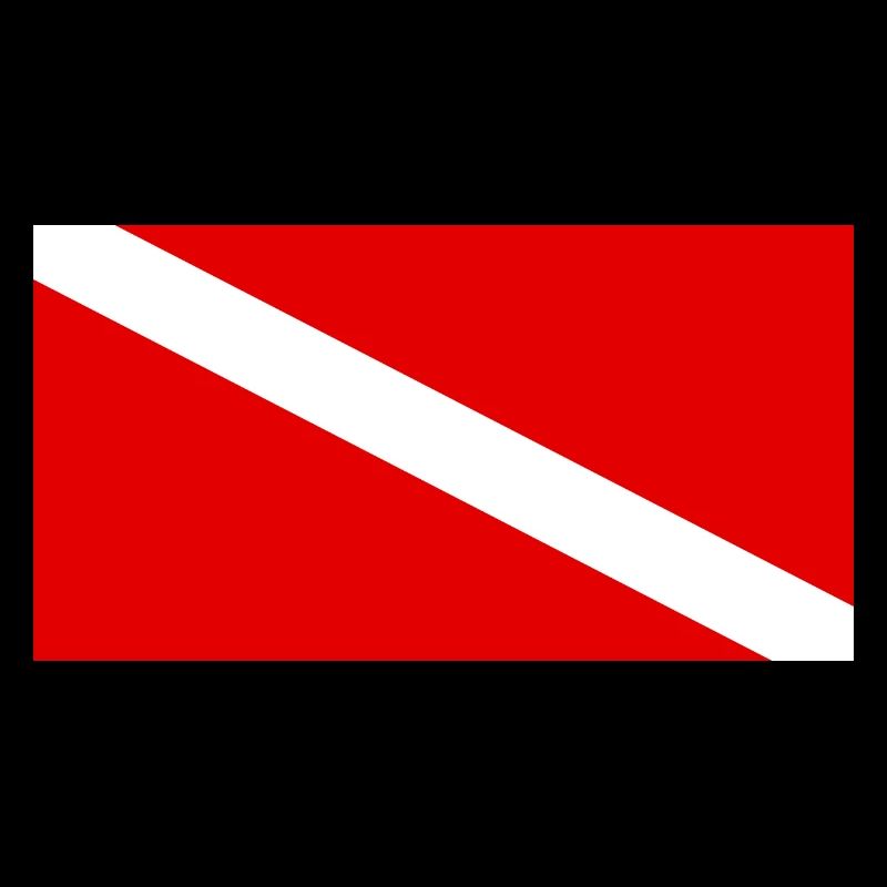 Pavillon de plongée Diving Flag
