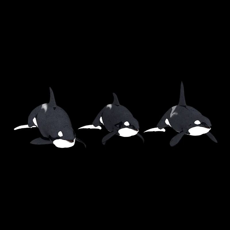 Trois orques, orques, orques