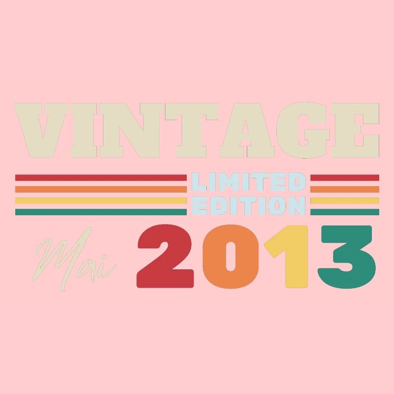 Vintage May 2013 Birthday Gift
