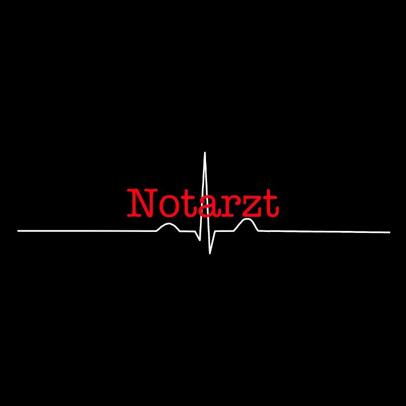 Rettungsdienst Notarzt Geschenkidee EKG