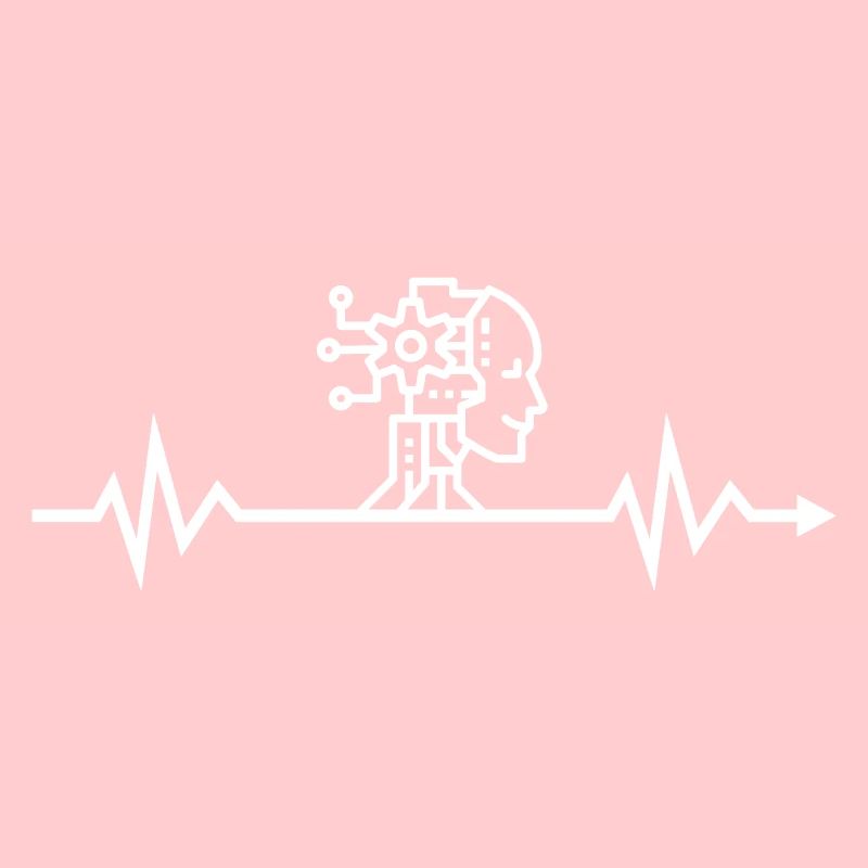 Heartbeat Artificial Intelligence Robot Humanoid