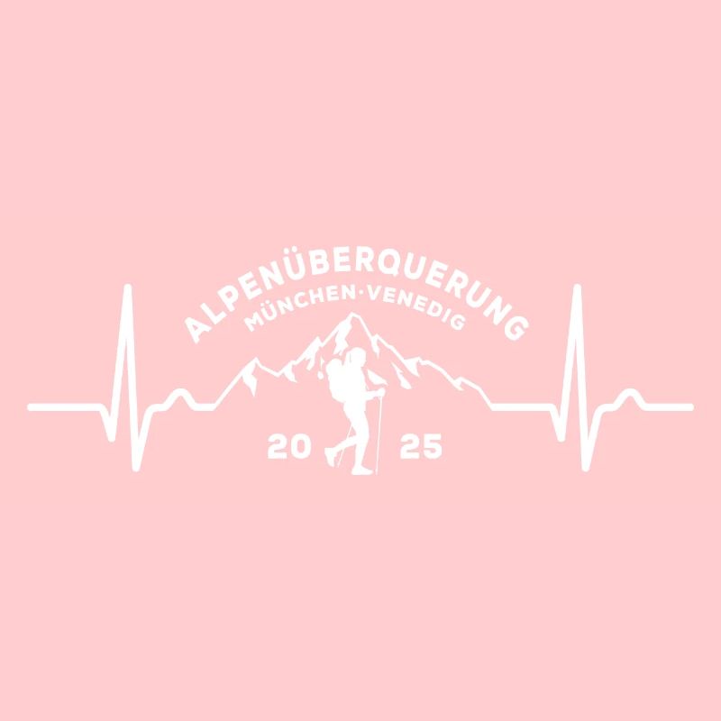 Alpenüberquerung 2025 München Venedig, Wandern