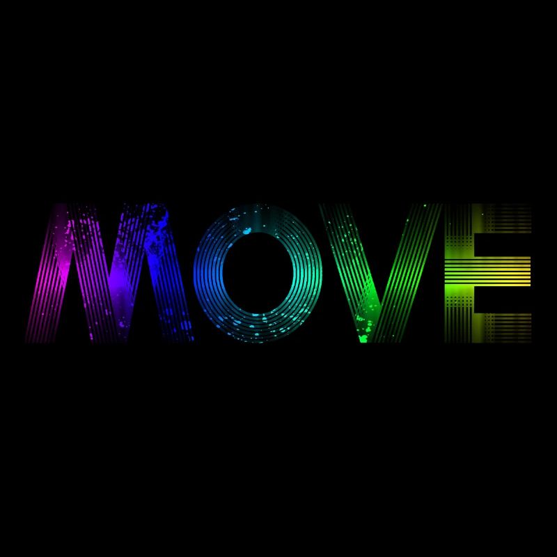 Move - rainbow