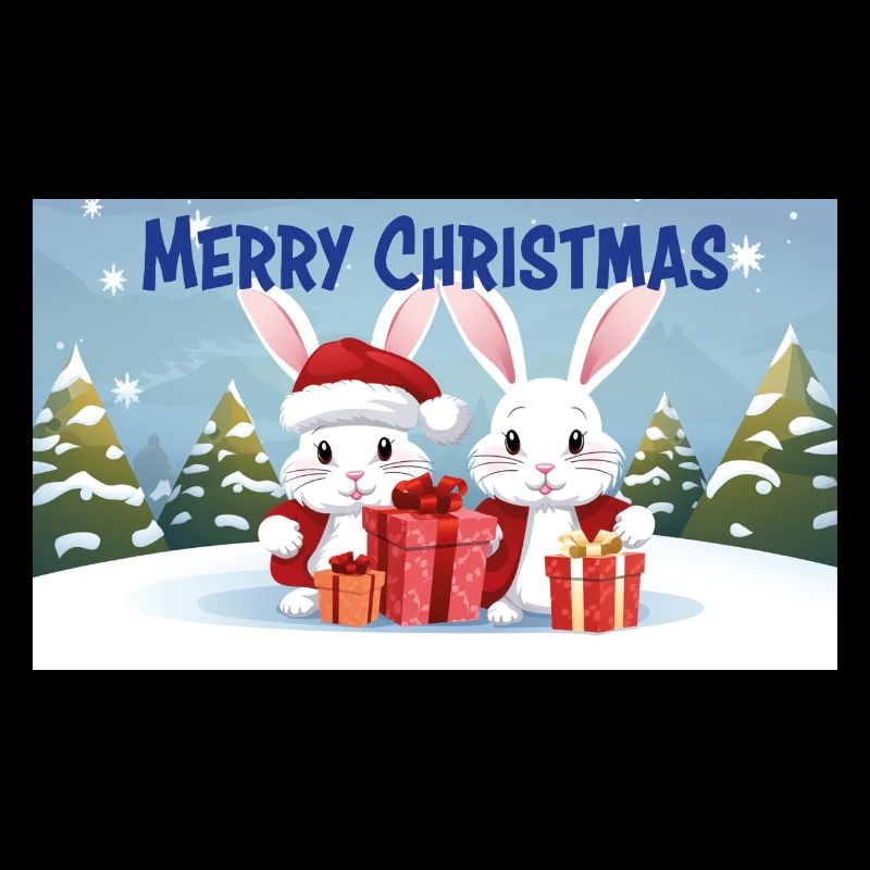 Joyeux Noël lapins